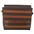 Céline Borsa a Spalla in Tela Macadam CELINE in Pelle PVC Marrone Oro Auth ti3693 D'oro - vista 13