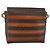 Céline Borsa a Spalla in Tela Macadam CELINE in Pelle PVC Marrone Oro Auth ti3693 D'oro - vista 2