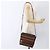 Céline Borsa a Spalla in Tela Macadam CELINE in Pelle PVC Marrone Oro Auth ti3693 D'oro - vista 22