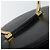 Céline Borsa a mano Vanity in pelle nera e oro Auth 169907V Nero D'oro - vista 20