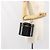 Céline Borsa a mano Vanity in pelle nera e oro Auth 169907V Nero D'oro - vista 26