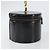 Céline Borsa a mano Vanity in pelle nera e oro Auth 169907V Nero D'oro - vista 4
