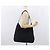 Borsa a Spalla Vala in Nylon Argento Nero Salvatore Ferragamo Auth ka2359 - vista 21