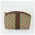 Borsa a spalla Gucci GG Supreme Web Sherry Line PVC 5 Set Beige Rosso Auth BA10584 - Ansicht 7