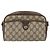 Bolsa Sherry Line GG Supreme Web da GUCCI em PVC bege e dourado 116 02 089 Auth 172071 - vista 13