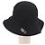 Cappello Bucket Trasformabile LOUIS VUITTON Cappello in Nylon Nero MP2552 LV Auth 171199M - vista 2