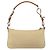 PRADA Pochette in Nylon Pelle Beige Argento Auth 171021 - vista 2