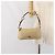 PRADA Pochette in Nylon Pelle Beige Argento Auth 171021 - vista 24