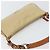PRADA Pochette in Nylon Pelle Beige Argento Auth 171021 - vista 6