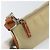PRADA Pochette in Nylon Pelle Beige Argento Auth 171021 - vista 9
