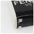FENDI Sunshine Piccola Borsa Shopper Mini in Tela Verniciata 2in1 Nera Auth 149922SAM - vista 16
