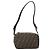 Borsa a Spalla in Tela Zucca FENDI Nera Marrone Auth 171985 Nero - vista 13