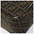 Borsa a Spalla in Tela Zucca FENDI Nera Marrone Auth 171985 Nero - vista 16