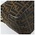 Borsa a Spalla in Tela Zucca FENDI Nera Marrone Auth 171985 Nero - vista 17