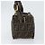 Borsa a Spalla in Tela Zucca FENDI Nera Marrone Auth 171985 Nero - vista 4