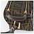 Borsa a Spalla in Tela Zucca FENDI Nera Marrone Auth 171985 Nero - vista 9