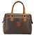 Céline Borsa Boston in tela Macadam CELINE in pelle PVC marrone oro Auth ti3656 D'oro - vista 13