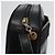 Borsa a Spalla Vala in Pelle Nera e Oro Salvatore Ferragamo Auth BA10794 Nero D'oro - vista 10
