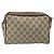 GUCCI GG Supreme Web Sherry Line Bag PVC Beige Gold 001 44 6655 Auth 171924 Golden - view 2