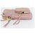 Borsa a spalla in pelle Miu Miu Matelassé con catena, rosa e oro, Auth 165800 D'oro - vista 4