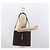 Borsa a Spalla Gancini in Pelle Marrone Argento Auth BA10376 di Salvatore Ferragamo - vista 23