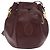 CARTIER Borsa a Spalla Must Line in Pelle Bordeaux Oro Auth 171643 D'oro Bordò - vista 13