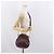 CARTIER Borsa a Spalla Must Line in Pelle Bordeaux Oro Auth 171643 D'oro Bordò - vista 21