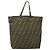 Borsa a mano in tela Zucca FENDI nera e marrone Auth 171652 Nero - vista 13