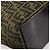 Borsa a mano in tela Zucca FENDI nera e marrone Auth 171652 Nero - vista 16