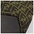 Borsa a mano in tela Zucca FENDI nera e marrone Auth 171652 Nero - vista 9