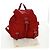 PRADA Backpack Nylon Red Silver Auth 169589V Silvery - view 12