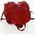 PRADA Backpack Nylon Red Silver Auth 169589V Silvery - view 6