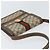 Borsa a Spalla GUCCI GG Supreme Web Sherry Line PVC Beige Rosso Auth ti3724 - vista 6