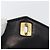 CHANEL Borsa a Vita Matelassé Pelle Nera Oro CC Auth BA10856 Nero D'oro - vista 10