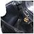 CHANEL Borsa a Vita Matelassé Pelle Nera Oro CC Auth BA10856 Nero D'oro - vista 22