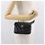 CHANEL Borsa a Vita Matelassé Pelle Nera Oro CC Auth BA10856 Nero D'oro - vista 25