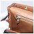 Céline Borsa a mano circolare in tela Macadam CELINE in pelle PVC marrone e oro Auth 171869 D'oro - vista 10
