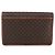Céline Borsa a mano circolare in tela Macadam CELINE in pelle PVC marrone e oro Auth 171869 D'oro - vista 2