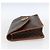 Céline Borsa a mano circolare in tela Macadam CELINE in pelle PVC marrone e oro Auth 171869 D'oro - vista 3