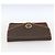 Céline Borsa a mano circolare in tela Macadam CELINE in pelle PVC marrone e oro Auth 171869 D'oro - vista 5