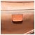 Céline Borsa a mano circolare in tela Macadam CELINE in pelle PVC marrone e oro Auth 171869 D'oro - vista 8