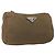 Pochette Prada Nylon Marrone Argento Auth bs33260