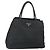 PRADA Borsa a mano in nylon nero argento Auth 171646