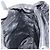 PRADA Borsa a mano in nylon nero argento Auth 171646 - vista 20
