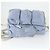 PRADA Backpack Nylon Light Blue Silver Auth 169576 Silvery - view 3