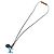 LOUIS VUITTON Metall Collier Charms On the Go Halskette Emaille M63648 Auth 169644M - Ansicht 2