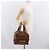 Borsa a mano in pelle marrone oro Jimmy Choo Auth BA10473 D'oro - vista 23