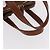 Borsa a mano in pelle marrone oro Jimmy Choo Auth BA10473 D'oro - vista 7