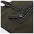 PRADA Handtasche aus Canvas Leder Khaki Silber Authentisch 170921 - Ansicht 17