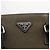 PRADA Handtasche aus Canvas Leder Khaki Silber Authentisch 170921 - Ansicht 18